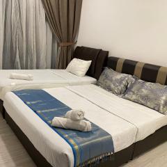 Setia Sky 88 Up to 6 pax !!! 2BEDROOM apartment with extra bed