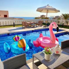 Hurghada Sahl Hasheesh sea-view Villa with private pool