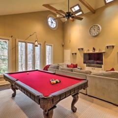 Cozy Conyers Cabin with Fireplace and Pool Table!