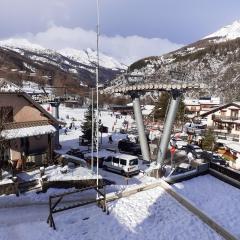 Studio a Allos a 100 m des pistes avec balcon amenage