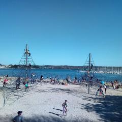 Les terrasse du rody, vue mer .