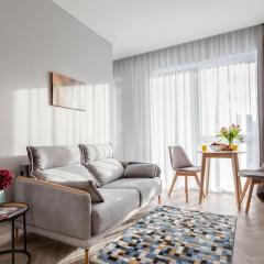 #stayhere Modern & Compact 1BDR Uptown Vilnius