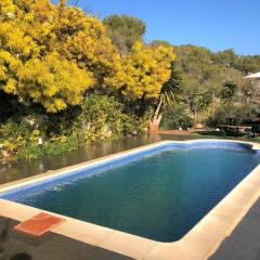 Casa Bella Vista en montaña con vistas al mar y piscina privada