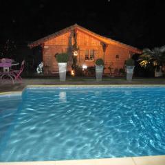 Villa d'une chambre avec piscine privee sauna et jardin clos a Allinges