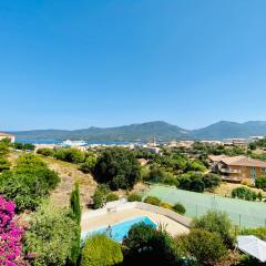 A Funtana deux chambres, vue mer, piscine et tennis