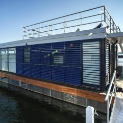 Houseboat Floating Houses Blue Active, Ribnitz-Damgarten