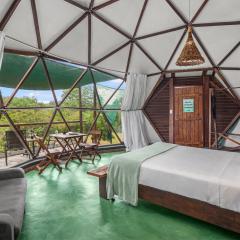 Glamping Serra da Canastra - Casinha de Hortelã - Domo Embaúba