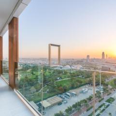 Ultimate Stay / 3 Beds / Gorgeous Frame and Park View / 250m from Metro / 1 Stop from World Trade Center