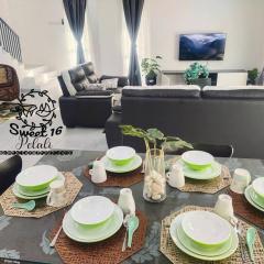 Sweet 16 Pelali Homestay Pengerang (Wifi/Netflix)