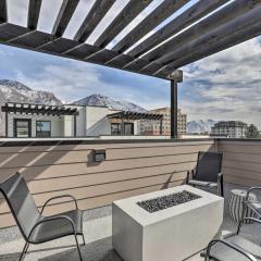 Chic and Sunny Provo Townhome with Rooftop Deck!