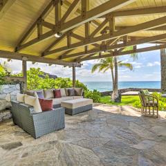 Elegant Oceanfront Villa with Lanai and Bar!