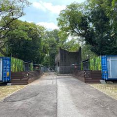 Shipping Container Hotel at Haw Par Villa GoogleMap Address 27 Zehnder Road Taxi and cars can only enter via Zehnder Road