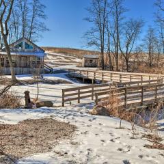 Rustic Powersville Cabin Secluded Countryside!