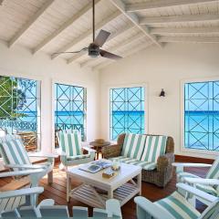 Southwinds Villa is a three bedroom beach front property with a beautiful big in