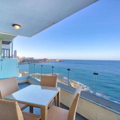 Seafront Sliema Apartment with Balcony & Sea Views by JL