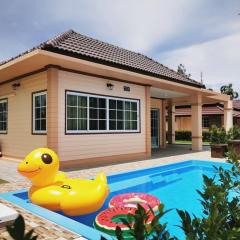 Sand-D House Pool villa B30 at Rock Garden Beach Resort Rayong