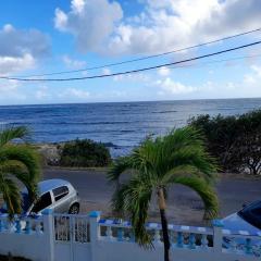 Studio avec vue sur la mer balcon et wifi a Capesterre de Marie Galante