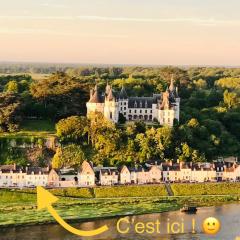 Au pied du Chateau de Chaumont sur Loire