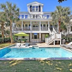 Luxury Modern Home- Steps 2 Beach, Private Pool/Bar, Sleeps 16, 7 BD-5.5 BR- 'The Lucky Penny'