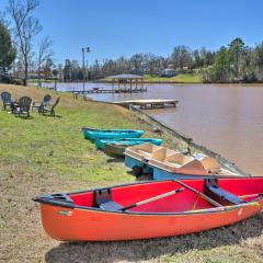 Pet-Friendly Lakefront Retreat with Deck and Dock