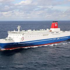 Meimon Taiyo Ferry 2nd sailing from Kitakyushu to Osaka