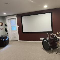 5BRwithBand&Piano setup Private Gym Theater&Entry at Cherry Hill