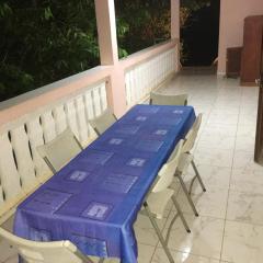 Spacious apartment in Bandrele with terrace, BBQ