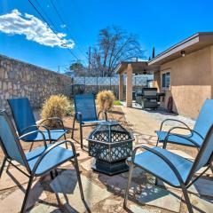Modern El Paso Home with Backyard and Fire Pit!