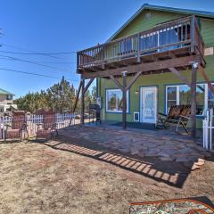 Near White Mountain Lake Home with Balcony and Patio