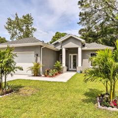 St Pete Escape with Patio and Yard 6 Mi to Beach