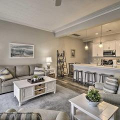 Chic and Central Townhome - 3 Blocks to Beach!