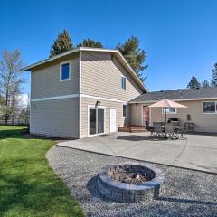 Ellensburg Home with Mountain Views on 3 Acres!