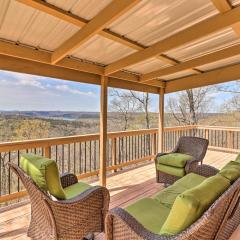 Eureka Springs Gem 2 Decks, Mtn and Lake Views