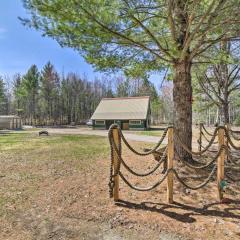 Rural Manistique Home Yard, Near Boat Launch