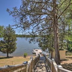 House with Dock and Slide Situated on Lake Sinclair!