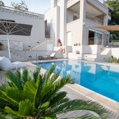 Kalavria Luxury Suites, Afroditi Suite with magnificent sea view and private swimming pool.