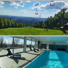 Traumblick Bayerischer Wald, Pool & Sauna, Getränke, Klimaanlage