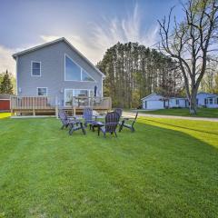 Home with Deck and Hot Tub - Lake Mitchell Views!