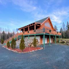 Cozy modern log cabin in the White Mountains - AC - granite - less than 10 minutes from Bretton Woods