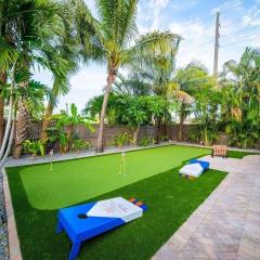 Beach house w/Putting Green/Game Rm/Rooftop Deck