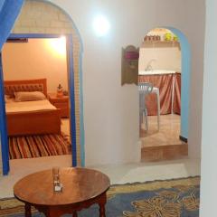 2 bedrooms apartement with terrace and wifi at Tunis 4 km away from the beach