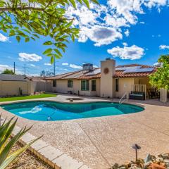 Cozy Phoenix Home Heated Pool & Spa with King Beds