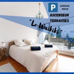 WAIKIKI-Garage-Terrasse-Fibre-Ensoleillé-Calme-à 10min du centre ville-Clermont-Ferrand
