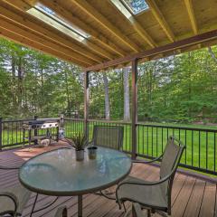 Charming Poconos Cottage with Covered Deck and Grill!