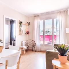 Dreamy sunsets in a central penthouse with terrace