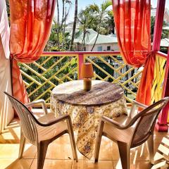 Appartement Duplex climatisé avec wi-fi - plage Pointe Marin à pieds, récemment rénové