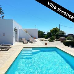 Villa Essence - a unique detached villa with heated private pool, hottub, gardens, patios and stunning views!