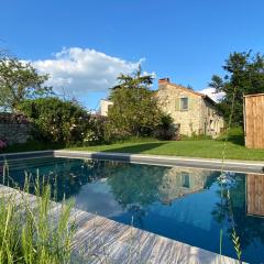 Maison de rêve avec piscine au milieu des vignes