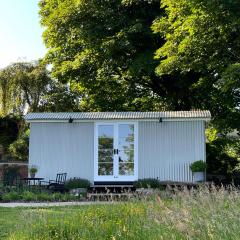Self-catering shepherds hut with private garden in Durhams idyllic countryside
