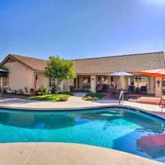 Peoria Retreat with Pool, Putting Green and Fire Pit